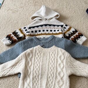Cozy Knit Sweater Trio